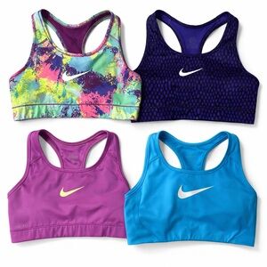 Nike Sports Bra Collection - Vibrant Colors